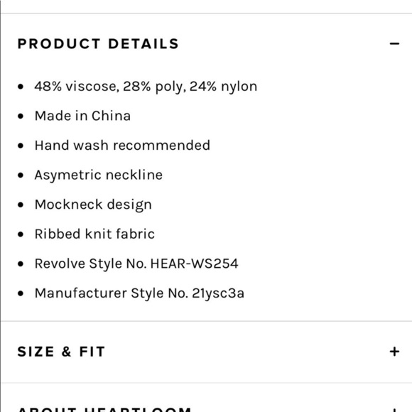 HEARTLOOM | Nwt Mio Knit Top Cream Beige Size Large - Picture 11 of 11